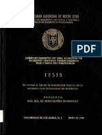 Comportamiento de Aleacion de Aluminio Tratada Termicamente Bajo Carga de Compresion