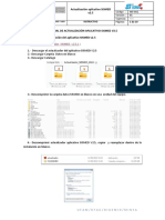 Manual de Actualización Aplicativo Sismed v2.5 - Version 01