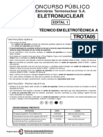 Nce-Ufrj 2006 Eletrobras-Eletronuclear Tecnico-Em-Eletrotecnica-A Prova