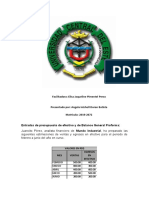 Presupuesto de Efectivo Unid. 1 2019-2072