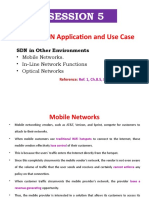 SDN Applications in Mobile Networks and In-Line Network Functions