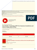 Novel Biofloc Technology (BFT) for Ammonia Assimilation and Reuse in Aquaculture In Situ _ IntechOpen