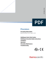 Precision Circulating Water Baths UserManual U01367