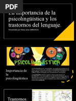 Trabajo Final Psicolinguistica