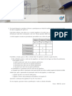 TEORIA DAS ELEIÇÕES - EXERCÍCIOS EXAME