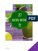 27 sucos verdes detox para preparar em casa