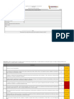 Programa de Autorregulación - Cédula de Servicios de Alimentos.