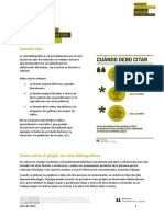 Tema 4 Cómo Citar La Información Encontrada PDF