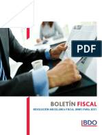 BF - Resolucion Miscelanea Fiscal (RMF) para 2021