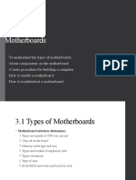 Ch03 - Motherboards