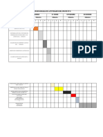 Cronograma de Actividades Del Proyecto