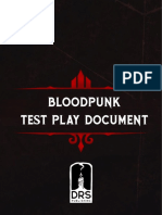 Bloodpunk - Playtest Document 01