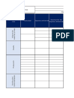 Matriz 1 - Matriz Identificación y Evaluación de Aspectos e Impactos Ambientales