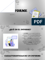 El Informe Equipo 1