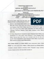 Perjanjian Kerja Sama Dengan Kantor Kementrian Agama Kabupaten Pessel 2019