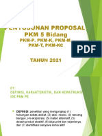 Penyamaan Persepsi PKM 5 Bidang