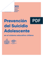 Prevención del suicidio adolescente: familia, escuela y sociedad