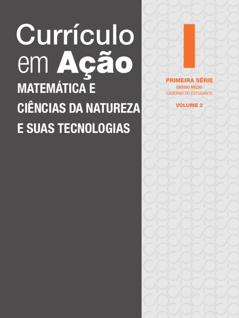 Curriculo em Acao - Volume 2 - Mat - 1 Ano | PDF | Função (Matemática ...