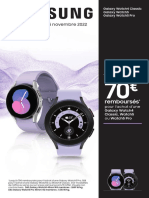 Samsung Leaflet ODR Watch Series SFR 50euros
