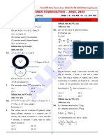 2406 Maths Paper With Solution Morning