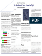 Using Genetic Algorithms To Teach A Robot To Fight