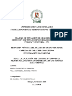 La Aplicación Del Control Interno en La Mejora Administrativa de Las Mipymes Ecuatorianas-Taller 1-Guardos)