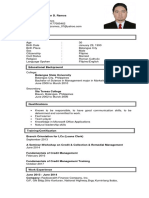 Reighnel Christian D Ramos - Resume - Updated