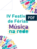 IV Festival de Férias Música Na Rede - Programa