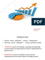 Biostatistics..and Orthodontics