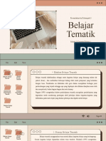 D. Belajar Tematik