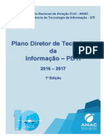 ANAC PDTI 2016-2017: Plano Diretor de Tecnologia da Informação
