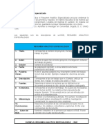 El Resumen Analítico Especializado