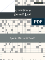 Pertemuan 3 Microsoft Excel 1