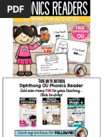 Diphthong Phonics Reader OUFree