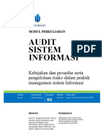 Modul Audit Sistem Informasi (TM4)