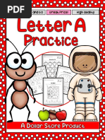 FREELetter APractice Printables