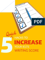 5 Quick Hacks To Increase Your IELTS Writing Score