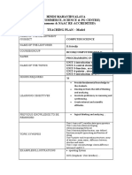 Teaching Plan (Srivally)