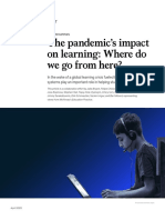 Pandemics Impact On Learning