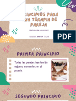 Principios para Una Terapia de Pareja