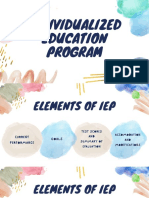 Individualized Education Program