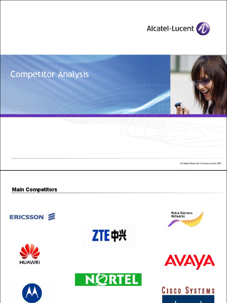 Competitor Analysis - April07 | PDF | Computer Network | Nokia