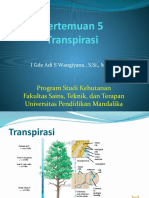 Pertemuan 5-Transpirasi