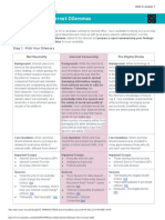 Project Guide Internet Dilemmas Unit 2 Lesson 7 PDF