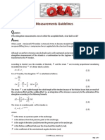 Stressing Field Measurements Guidelines