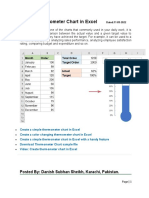 Create Thermometer Chart in Excel (Danish Subhan Sheikh)