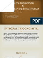 INTEGRAL TRIGONOMETRI New