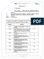 Memorandum 000366-22 Material para CPT-3 Llano Altoo