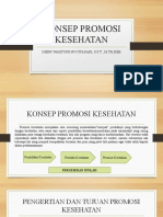 Konsep Promosi Kesehatan