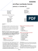 Guide For Cast-in-Place Low-Density Concrete: Reported by Committee